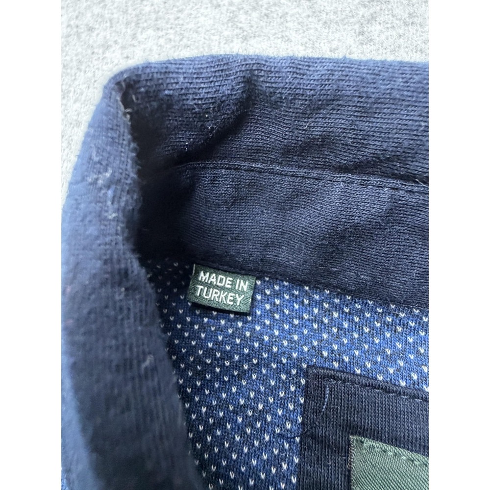Rodd & Gunn Polo Shirt Mens XL Blue Sports Fit Geometric Knit Short Sleeve - Picture 4 of 9
